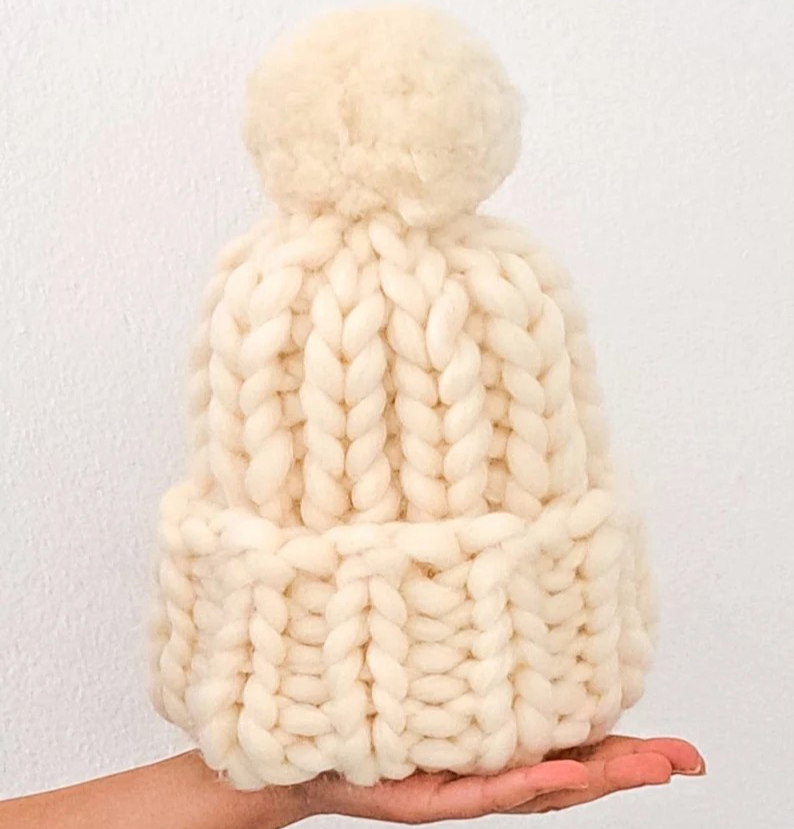 Women Wool Winter Knit Hat