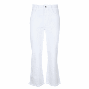 White WallFlower High-Rise Ankle Jeans