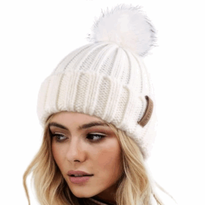 Womens Winter Knitted Beanie Hat